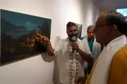 Varanasi Hosts Solo Art Exhibition 'Himalaya: Sacred Silence of Spirituality and Peace'