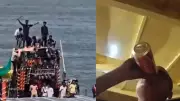 Varanasi Man Arrested for Drinking Alcohol on Ganga Boat in Viral Video