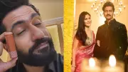 Vicky Kaushal Promotes Katrina Kaif's Makeup Brand, She Reacts Playfully