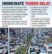 Vijayawada Subway Project Stalled at Tender Stage Despite Urgent Need