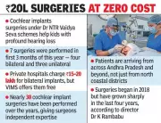 VIMS Emerges as Key Cochlear Implant Center in Andhra Pradesh, Offering Free Surgeries