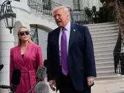 White House Press Secretary Stumbles as Trump Jokes About Keeping Her