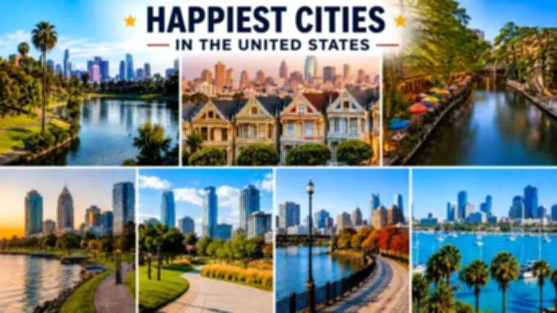 10 Happiest US Cities: Fremont, Bismarck, Scottsdale Top List