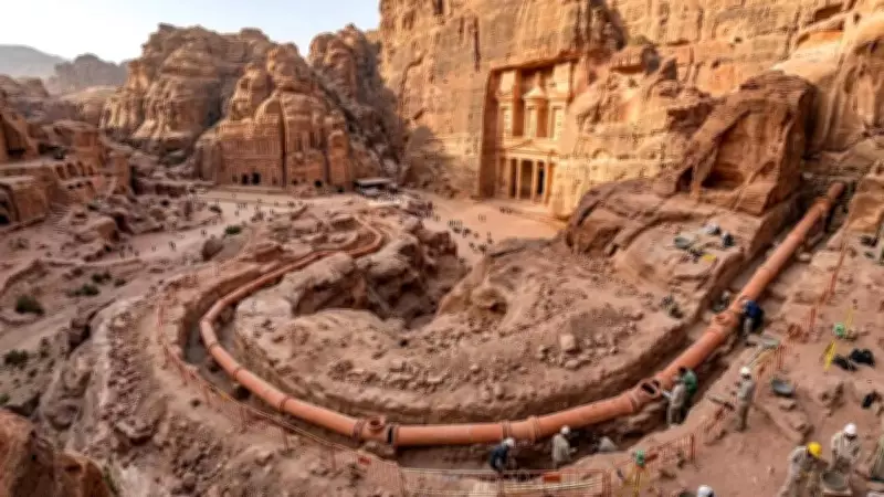 116-Meter Lead Pipeline Found in Petra Shows Nabataean Hydraulic Mastery