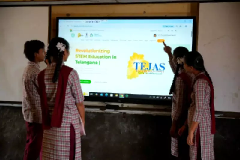 16-Year-Old Student Launches Digital Learning Mission for Telangana Govt Schools