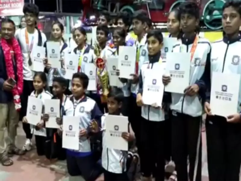 18 Coimbatore Students Win Gold at Indo-Nepal Silambam Championship