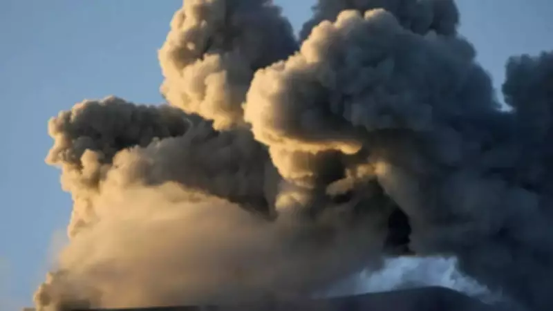 20 hikers missing after Indonesia's Mount Dukono erupts, spewing ash 10 km high