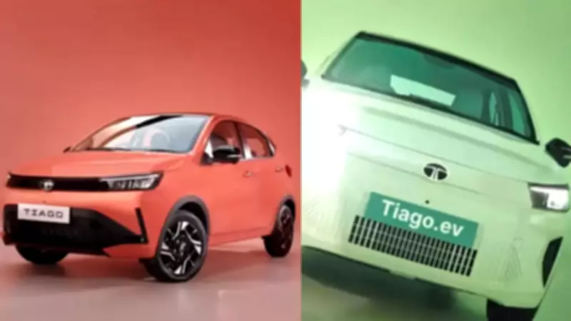 2026 Tata Tiago & Tiago.ev Teased: Sharper Design, New Features Ahead of May 28 Launch