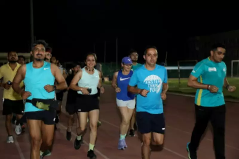 220 Runners Participate in Karnal's First Night Marathon
