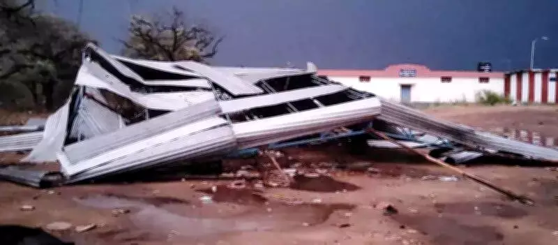 27 Injured as Tin Shelter Collapses in Palani During Sudden Rain