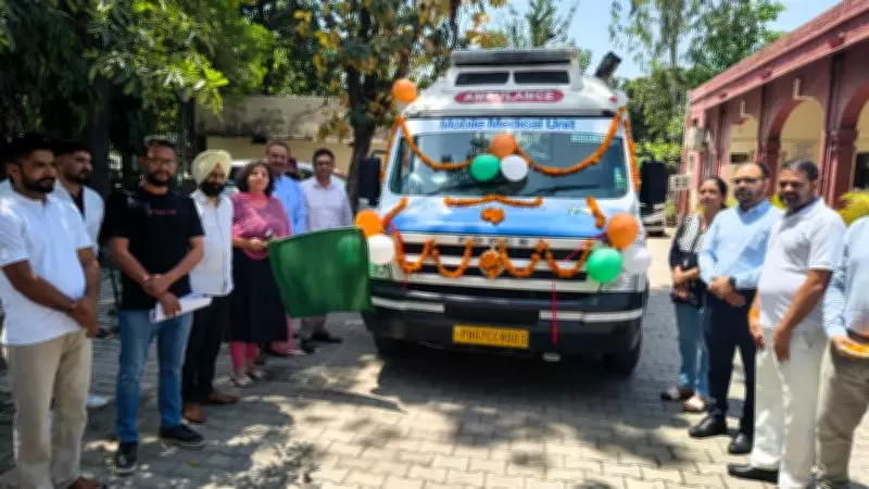 3 Mobile Medical Vans Launched for High-Risk Zones in Ludhiana