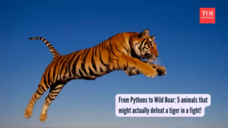 5 Animals That Can Defeat a Tiger in a Battle