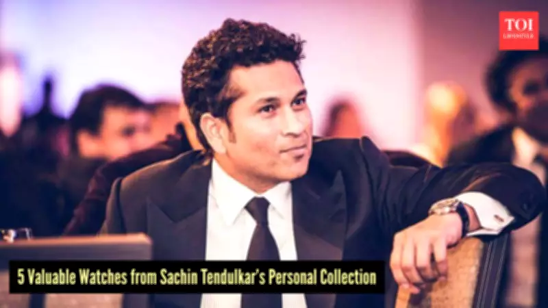 5 Rare Watches from Sachin Tendulkar's Collection You Should Know