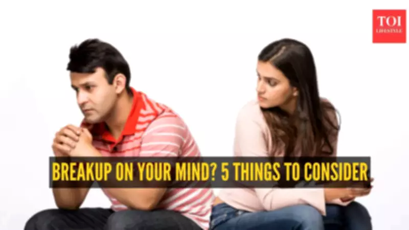 5 Science-Backed Things to Consider Before Breaking Up
