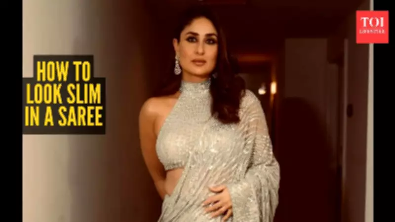 5 Smart Saree Styling Hacks to Create a Slimmer Silhouette Instantly