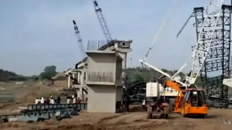 5 Workers Killed in Bridge Collapse in UP's Hamirpur Due to Storm