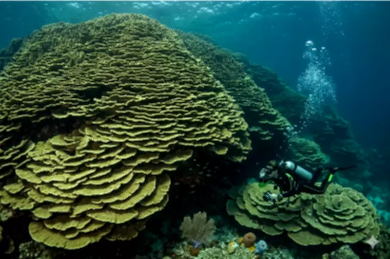 500-Year-Old Giant Coral Found Thriving in Active Underwater Volcano