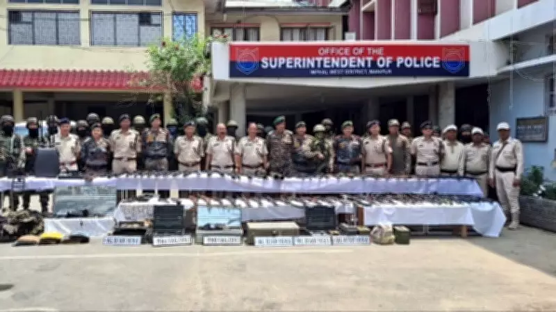 68 weapons seized from Manipur armed group that had ceasefire pact with govt