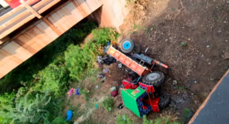 7 Devotees Killed in Karnataka Tractor-Tanker Collision en Route to Fair