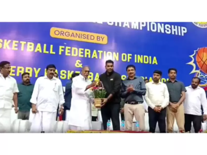 76th National Basketball Championship Begins in Puducherry