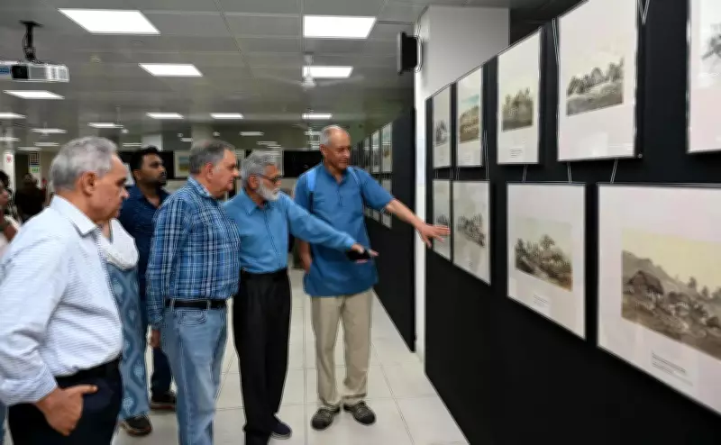 77 Rare Drawings by Schlagintweit Brothers Show India 170 Years Ago