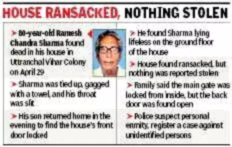 80-Year-Old Man Tortured, Gagged, and Murdered in Ghaziabad Home