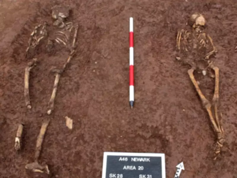 8,000-Year-Old Graves, Roman Well, Anglo-Saxon House Found on UK Highway