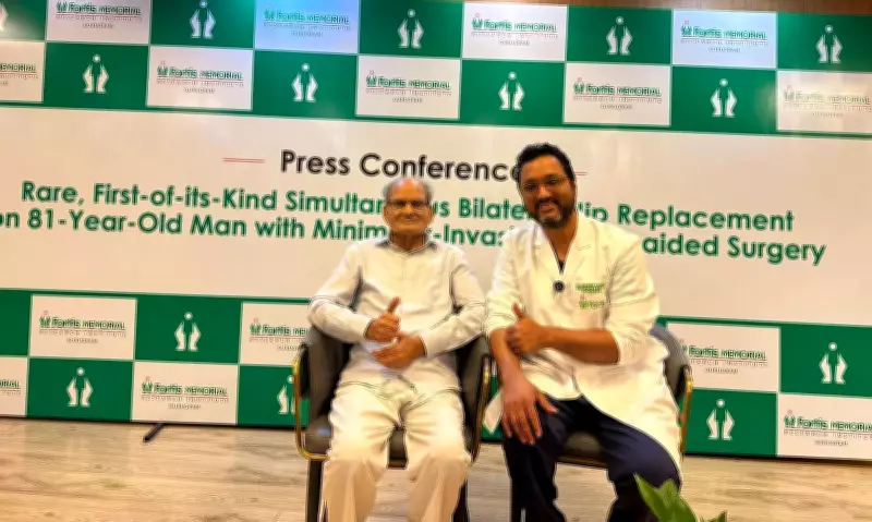 81-Year-Old Man Regains Mobility After Rare Double Hip Replacement in Gurgaon