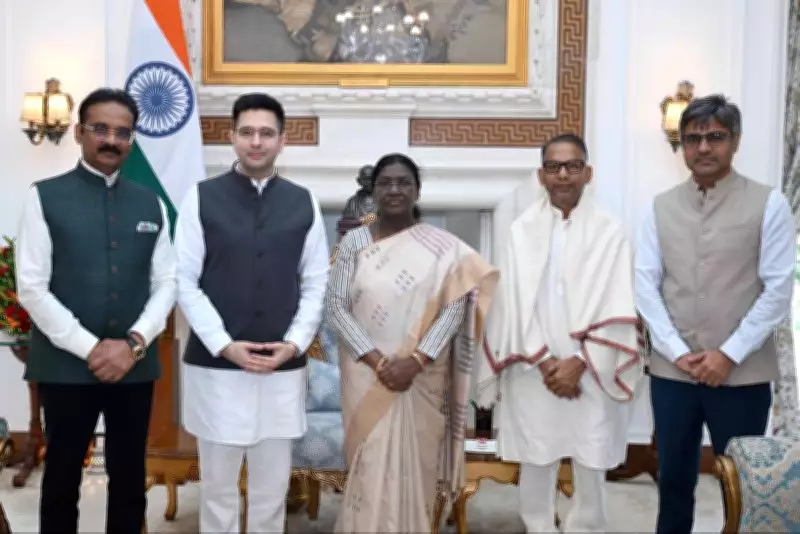 AAP Acting Like Jilted Ex, Not Political Party: Raghav Chadha After Meeting President