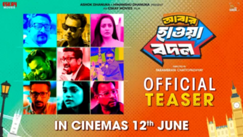 Abar Hawa Bodol Official Teaser Released: Parambrata, Raima Sen Star