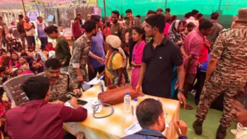 Abujmarh Hills: Security Forces Transform into Healthcare Providers for Tribals