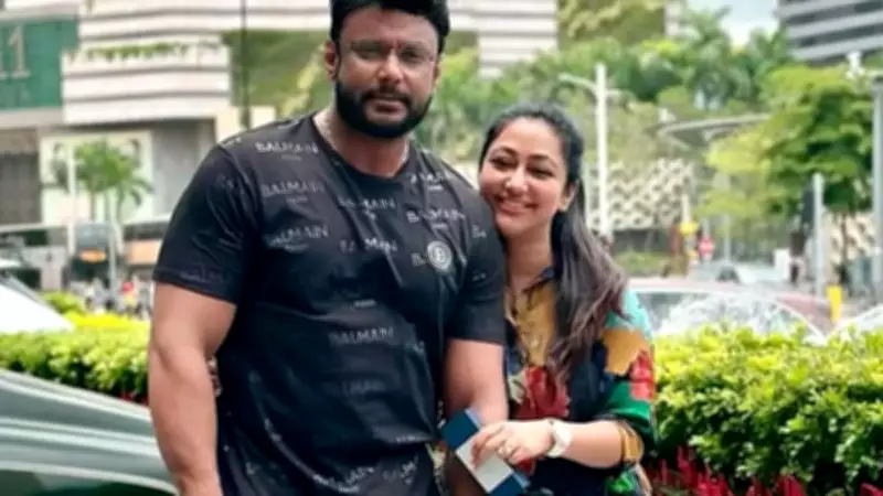 Actor Darshan Thoogudeepa breaks down during emotional jail reunion with family