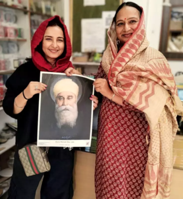 Actress Divya Dutta Visits Sobha Singh Art Gallery in Himachal