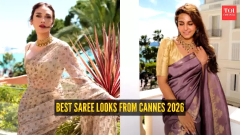 Aditi Rao Hydari to Huma Qureshi: 5 stunning saree looks from Cannes 2026