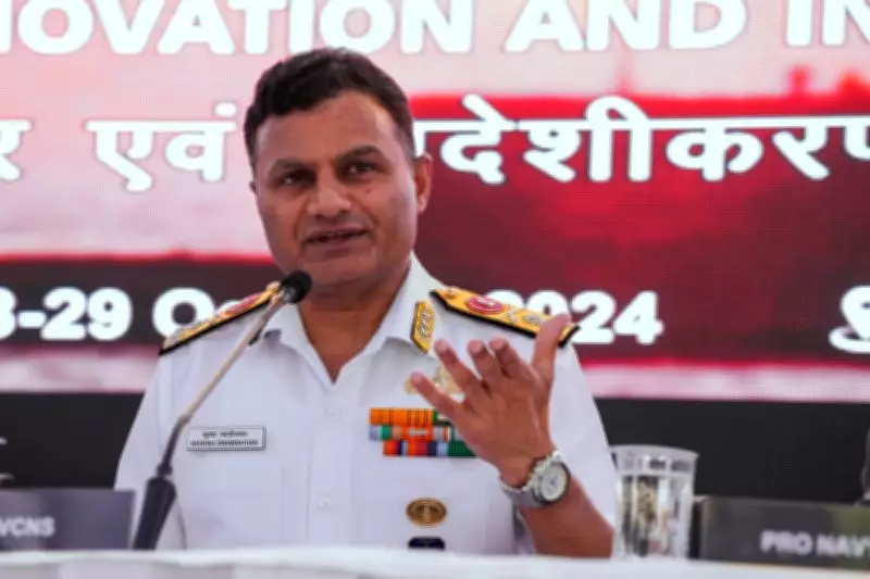 Admiral Krishna Swaminathan Takes Charge as New Navy Chief