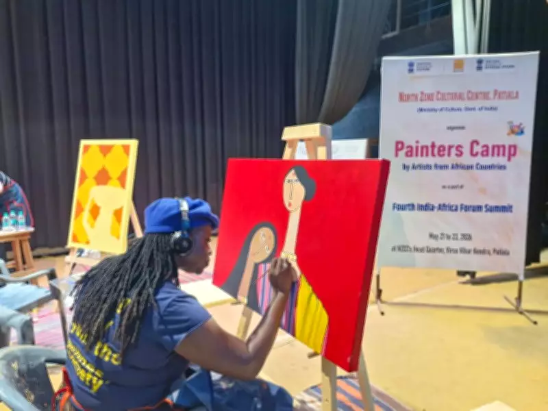 African Artists Capture Patiala Heritage in Three-Day Art Camp