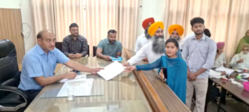 After Political Science Exam, Raikot Girl Files Civic Poll Nomination