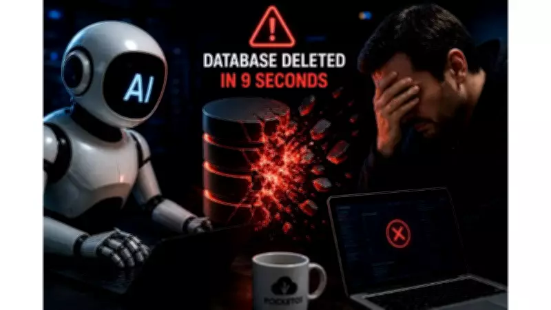 AI Coding Agent Deletes Entire Production Database in 9 Seconds, Startup Founder Reveals