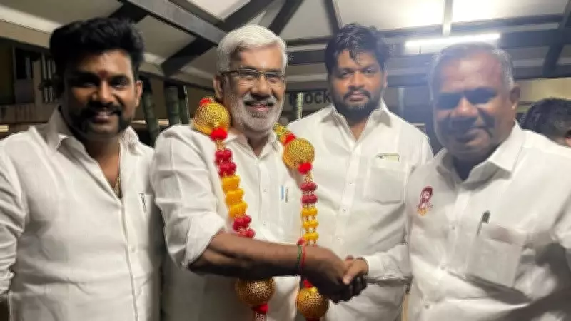AIADMK Leader Vellamandi Natarajan Joins TVK in Tamil Nadu