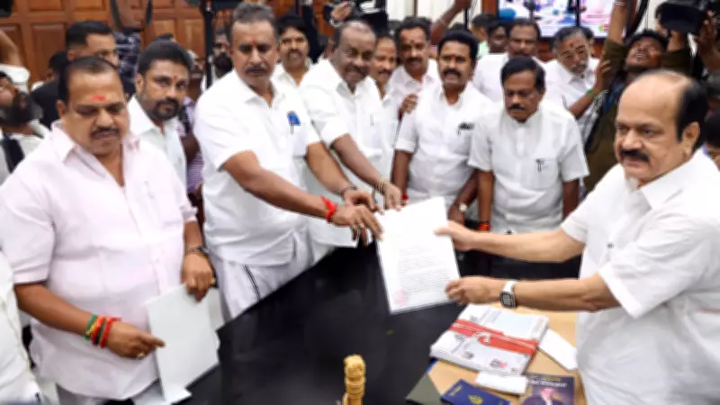 AIADMK Power Struggle Ends in Fragile Truce, Shanmugam Holds Firm