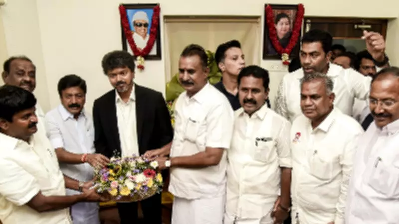 AIADMK Suffers Vertical Split; Tamil Nadu CM Vijay Meets Rebel Group