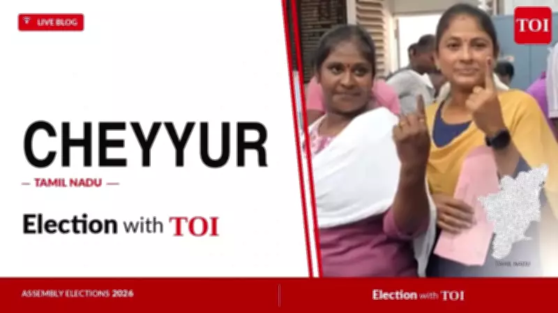 AIADMK's Mukkur N. Subramanian Wins Cheyyar by 21,081 Votes in 2026 TN Polls