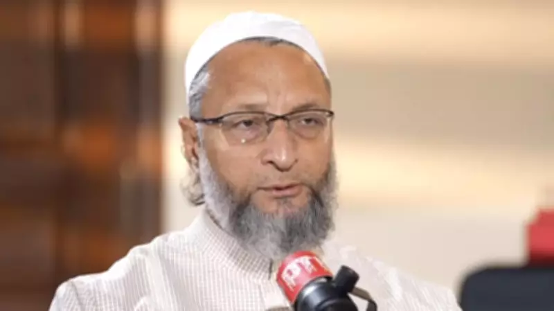 AIMIM Chief Owaisi Slams Media Trial in TCS Case, Backs Nida Khan
