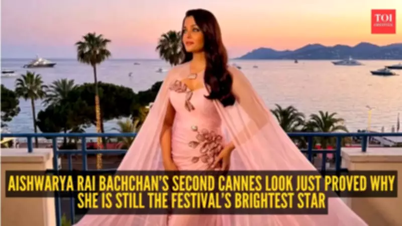 Aishwarya Rai Bachchan Stuns in Blush Pink Couture at Cannes 2026