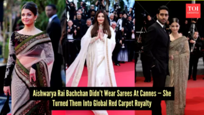 Aishwarya Rai Bachchan's Iconic Cannes Saree Looks That Outshone Every Gown