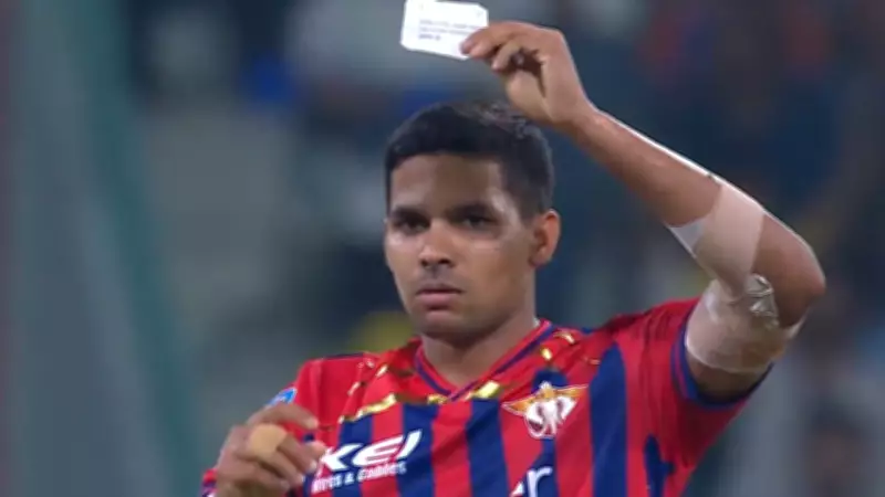 Akash Singh's Viral 'Chit' Celebration Sparks Debate in IPL 2026