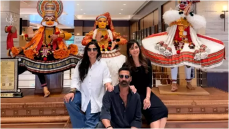 Akshay Kumar Wraps Kerala Schedule of Film with Vidya Balan and Raashii Khanna
