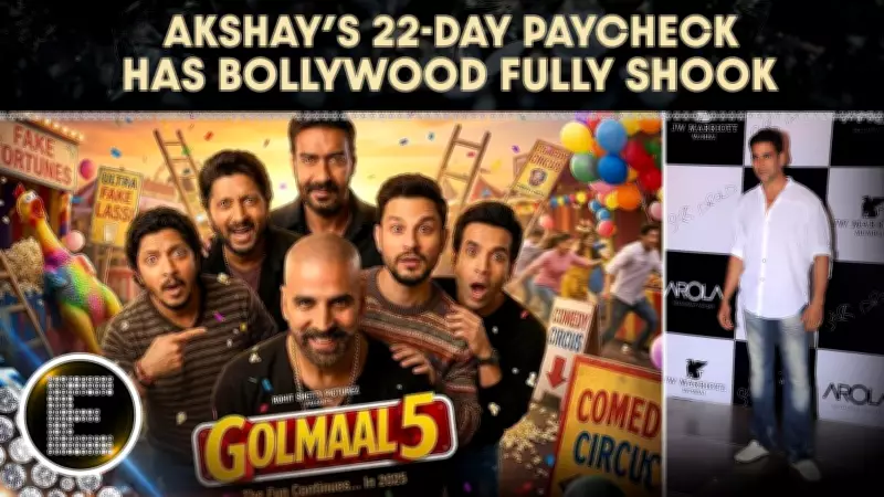 Akshay Kumar's ₹40 Crore Fee for Golmaal 5 Sparks Bollywood Debate