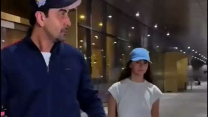 Alia Bhatt Returns to Mumbai After Cannes, Ranbir Kapoor Shows New Look
