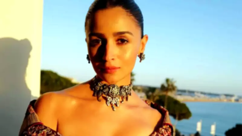 Alia Bhatt Stuns in Custom Tarun Tahiliani Saree at Cannes 2026